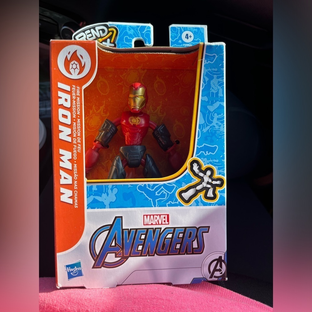 Marvel Avengers Bend And Flex Iron Man New in package